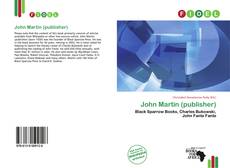 Copertina di John Martin (publisher)