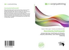 Обложка Konstanty Kalinowski