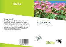 Capa do livro de Acacia Gunnii 