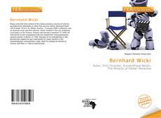 Buchcover von Bernhard Wicki