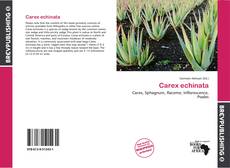 Обложка Carex echinata