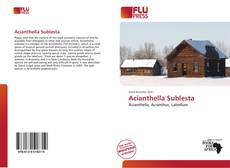 Copertina di Acianthella Sublesta