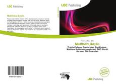 Bookcover of Matthew Baylis