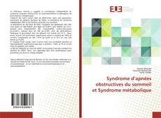 Couverture de Syndrome d’apnées obstructives du sommeil et Syndrome métabolique