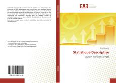 Couverture de Statistique Descriptive
