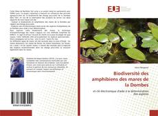 Borítókép a  Biodiversité des amphibiens des mares de la Dombes - hoz