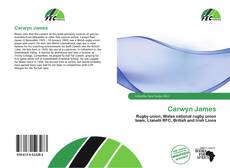Copertina di Carwyn James