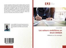 Les valeurs mobilières en Droit OHADA kitap kapağı