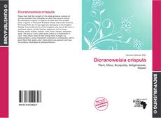 Buchcover von Dicranoweisia crispula