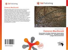 Portada del libro de Cameron MacDonald