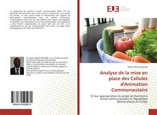 Обложка Analyse de la mise en place des Cellules d'Animation Communautaire