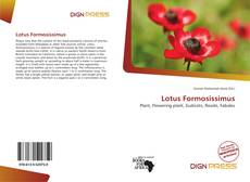 Couverture de Lotus Formosissimus