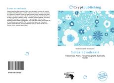 Bookcover of Lotus nevadensis