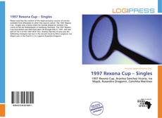 1997 Rexona Cup – Singles kitap kapağı