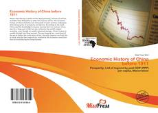 Bookcover of Economic History of China before 1911