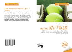 1997 Toray Pan Pacific Open – Singles的封面