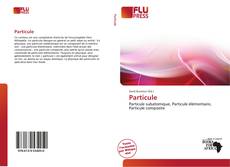 Capa do livro de Particule 