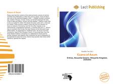 Capa do livro de Ezana of Axum 