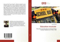 Bookcover of Éducation musicale
