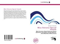 Capa do livro de Miss Universe Special Awards 