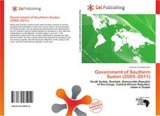 Bookcover of Government of Southern Sudan (2005–2011)