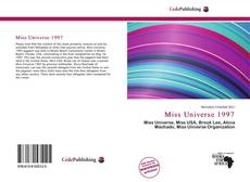 Capa do livro de Miss Universe 1997 