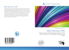 Bookcover of Miss Universe 1996