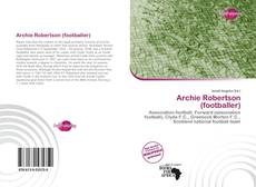 Portada del libro de Archie Robertson (footballer)