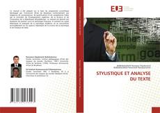 STYLISTIQUE ET ANALYSE DU TEXTE kitap kapağı