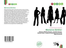 Copertina di Marianne Birthler