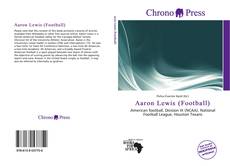 Buchcover von Aaron Lewis (Football)