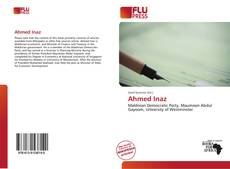 Capa do livro de Ahmed Inaz 