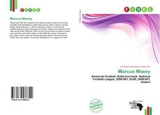 Copertina di Marcus Maxey