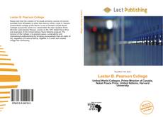 Capa do livro de Lester B. Pearson College 