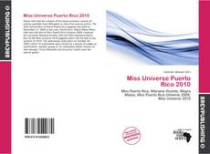 Buchcover von Miss Universe Puerto Rico 2010