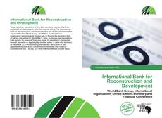 International Bank for Reconstruction and Development的封面
