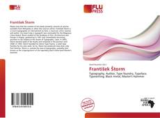 Capa do livro de František Štorm 