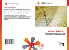 Portada del libro de Juniper Advisory