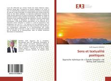 Bookcover of Sens et textualité poétiques