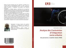 Buchcover von Analyse des Contraintes d’intégration socio-urbaine