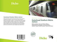 Gateshead Stadium Metro station的封面