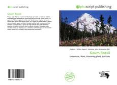 Обложка Geum Rossii