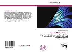 Capa do livro de Adam Mars-Jones 