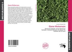 Gene Hickerson kitap kapağı