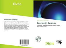 Constantin Gurdgiev的封面