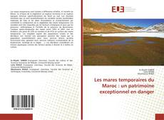 Copertina di Les mares temporaires du Maroc : un patrimoine exceptionnel en danger