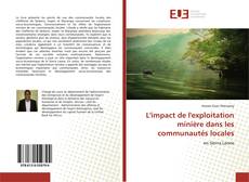 Bookcover of L'impact de l'exploitation minière dans les communautés locales