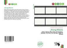 Copertina di Jhong Hilario