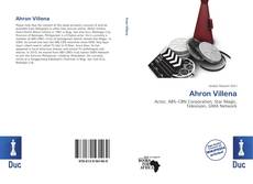Capa do livro de Ahron Villena 
