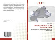 Bookcover of Demande d'enfants au BURKINA FASO